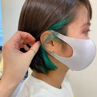 ショート 長井 麻帆のヘアスタイル