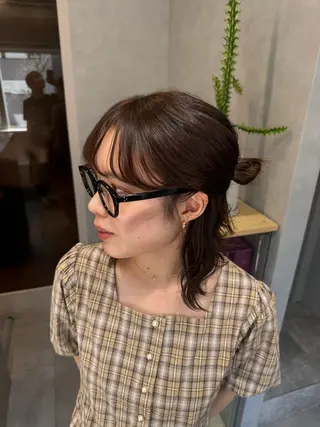 カラー NAO/ 髪質改善/艶カラーのヘアスタイル