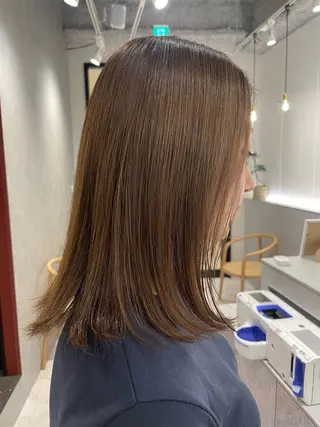 セミロング miyu/完全個室 /髪質改善のヘアスタイル