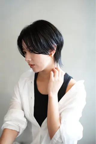 ショート カラー 加賀 千聖 /soigneのヘアスタイル