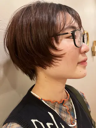 ショート 木村 百花のヘアスタイル