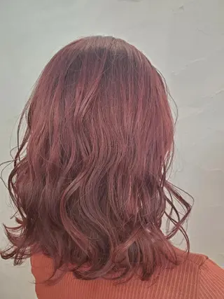 ミディアム カラー 【髪質改善/縮毛矯正 】Yosukeのヘアスタイル