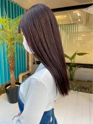 ロング 髪質改善カラー 🏖️クウト🏖️のヘアスタイル