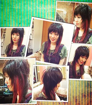 ロング nishimura makotoのヘアスタイル