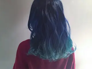 セミロング カラー Hairsalon F＋Moana by　HEADLIGHT所属・salonF 🔸hamaのマツエク・マツパデザイン