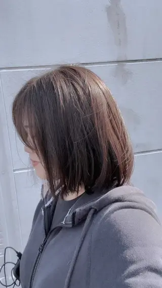 カラー 佐々木 彩芽のヘアスタイル