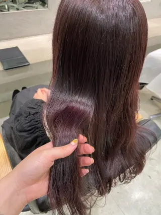 ロング カラー 神野 れなのヘアスタイル