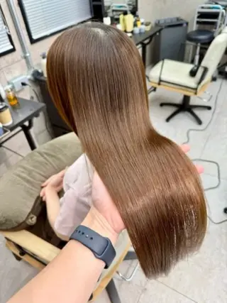 ロング カラー パーマ 🌸東中野/髪質改善 美髪特化/櫻井🌸のヘアスタイル