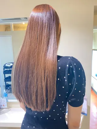 カラー ✩*Ayane*✩ うる艶カラー🫐のヘアスタイル