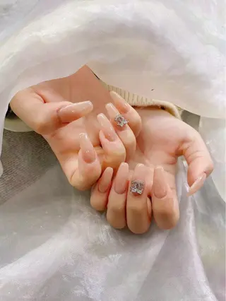 ネイル ラベンダー💖日暮里 ルル💖ネイルのネイルデザイン