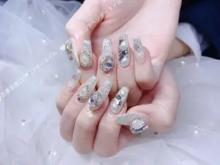 ネイル ラベンダー💖日暮里 ルル💖ネイルのネイルデザイン