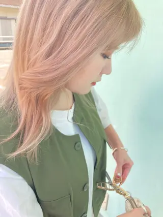 カラー レイヤーカット ♥kanaのヘアスタイル