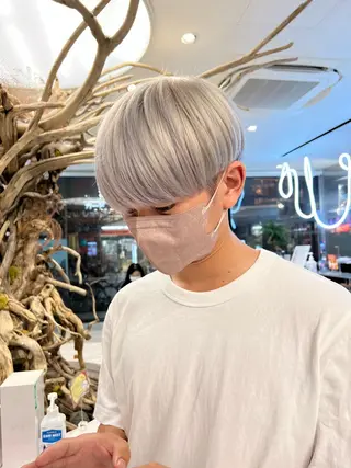 ショート カラー 似合わせ SHOYAのヘアスタイル