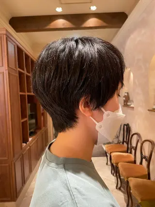ショート ボブ ホノカのヘアスタイル