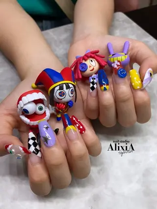 ネイル AlixiA   nail studio所属・AlixiA ゆみのネイルデザイン