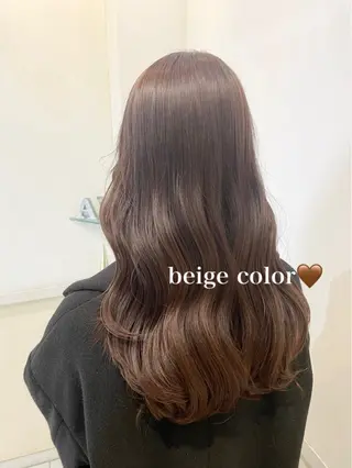 ロング カラー 髪質改善カラー🤍 エクステ✨君島由実子のヘアスタイル
