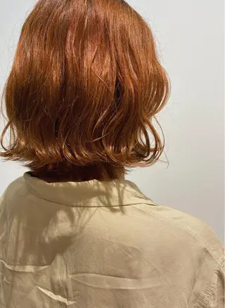 カラー アクイールグラッセ 滝村鈴夏のヘアスタイル