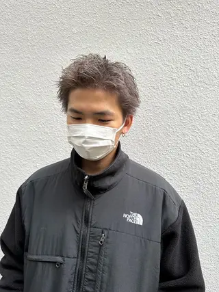 カラー メンズ ハマベ イクト FLORENのヘアスタイル