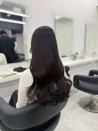 ロング カラー ヘアアレンジ 🎀Girly艶髪カ ラー🎀Harukaのヘアスタイル