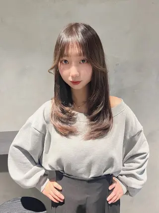 ロング 🇰🇷祝斗🇰🇷 /韓国ボブ/レイヤーのヘアスタイル