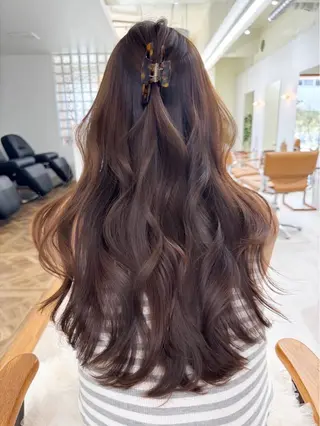 ロング 艶髪ハイトーン 💎凜💎のヘアスタイル