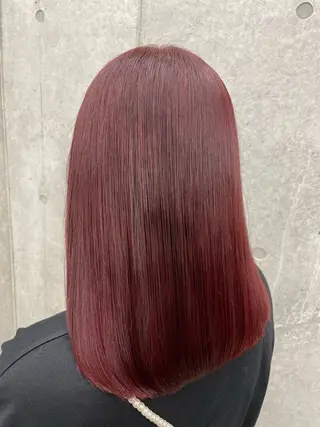 ロング カラー すぐ巻ける縮毛矯正 🍀勝倉　麗のヘアスタイル