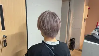 ショート tokute 中野真咲🐺のヘアスタイル