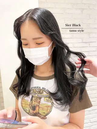 ロング カラー エクステ/ハイトーン 🐏☁️miminaのヘアスタイル