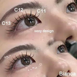 マツエク・マツパ ⟡.·Bianca アビコ 🎀のマツエク・マツパデザイン