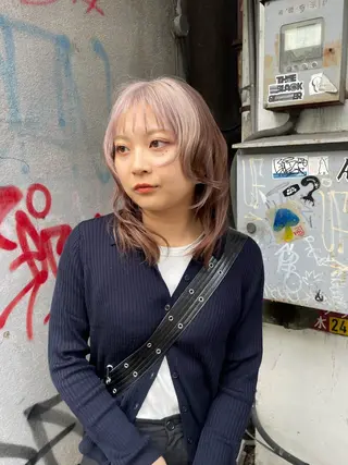 セミロング カラー ショート/ボブ /綾華のヘアスタイル