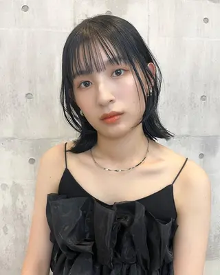 ミディアム カラー channel所属・Natsumi ❤︎のヘアスタイル