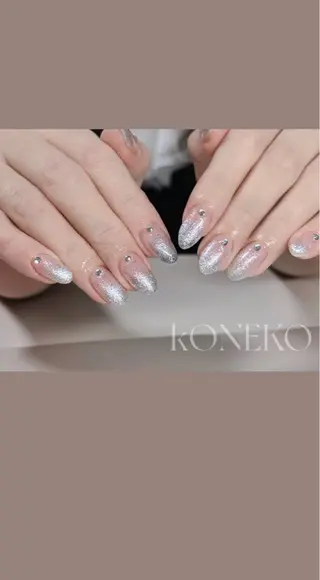 ネイル コネコネイルサロン モデル用のネイルデザイン