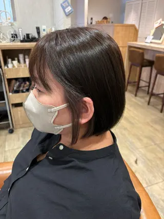 ミディアム 長尾ゆりの/ボブ/ ベージュ/ハイトーンのヘアスタイル