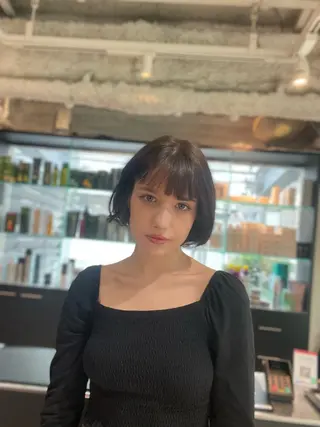 ミディアム レイヤーカット/ 堀匠吾のヘアスタイル