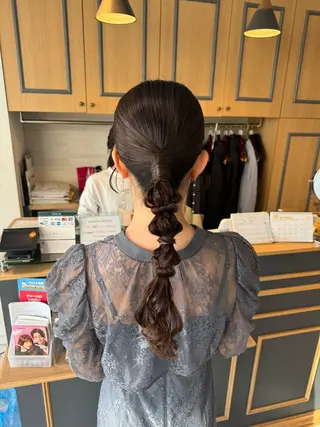 ヘアアレンジ 伊藤 歩のヘアスタイル