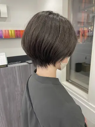ショート 新村 華奈絵のヘアスタイル