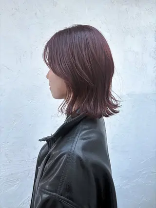 ショート カラー ヘアアレンジ ブリーチなしで透明感 艶カラー【Ryo】のヘアスタイル