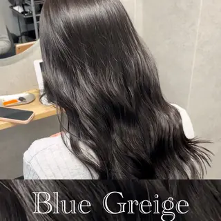 ロング 透明感カラー特化/ 顔まわり特化/辻部のヘアスタイル