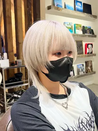 ミディアム FERiCIA所属・ウルフカット/ 今川尚睦のヘアスタイル