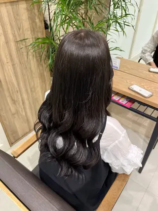 ロング カラー AiWill所属・韓国/透明感カラー さらのヘアスタイル