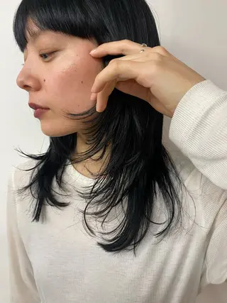 ロング カラー . nanamiのヘアスタイル