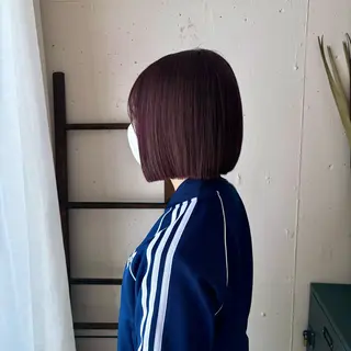 ショート カラー 🍒サクラ🍒 /透明感カラー/艶髪のヘアスタイル