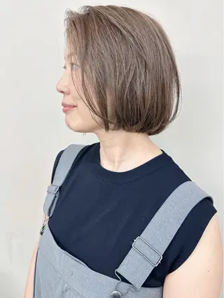 ショート 小顔ボブ/お悩み解決 /ボブパーマ/とういのヘアスタイル