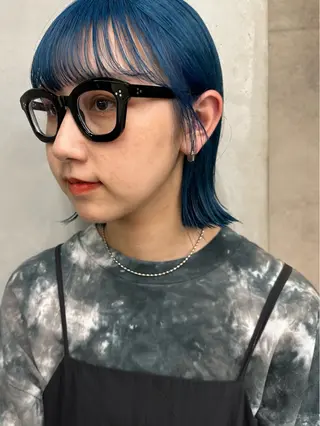 ショート カラー ボブ/似合わせカット /ニュアンスカラーのヘアスタイル