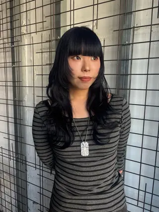 カラー AYANE 韓国ヘア /レイヤーカットのヘアスタイル