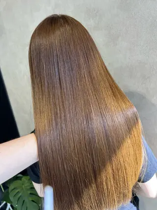 ロング カラー 《.Xian》ナツミ /艶髪/暖色/ボブのヘアスタイル