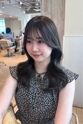 ロング AFLOAT D’L所属・カットモデル募集‎ / 角本 藍のヘアスタイル