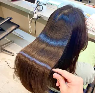 セミロング パーマ 普通の美容室じゃない ‼️/若林のヘアスタイル