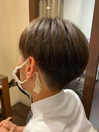 メンズ 艶ｶﾗｰ｜ｽﾄﾚｰﾄ 🍟yuki🍟のヘアスタイル