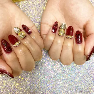 ネイル Rire_eye+beauty_nail所属・Rire_ nail_yukiのネイルデザイン